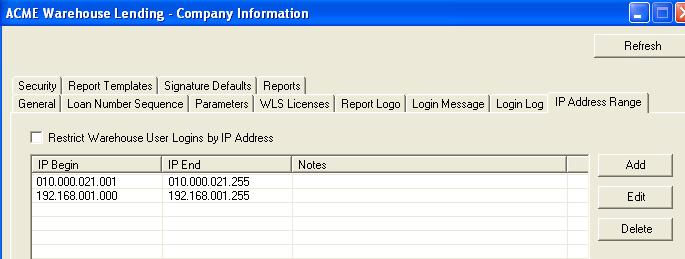 how to find the ip address range of a company